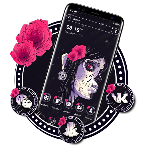 Zombie Girl Launcher Theme icon