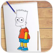 How to Draw Simpsons icon
