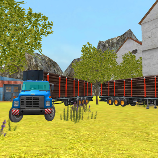 Log Truck Simulator 3D: Trailer Parking icon