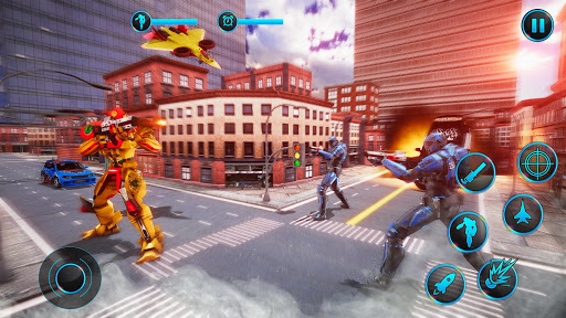 Street Robot Transformation Shooting - Multi Robot screenshot 3