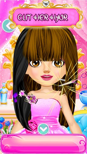 Hair Saloon Color by Number - Girls Fashion Games screenshot 3