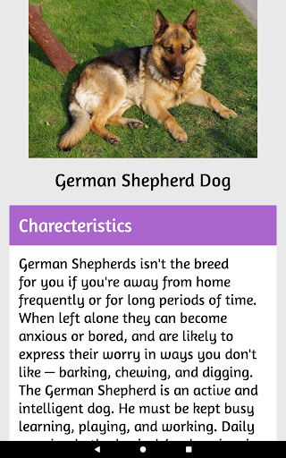 Dog Breeds screenshot 11