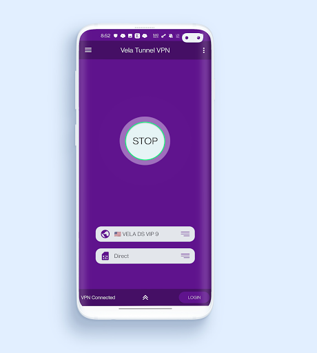 Vela Tunnel Free SSH/HTTP/SSL VPN screenshot 1