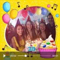 Vidéo anniversaire 🎂 photos et musique on 9Apps