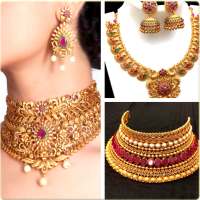 Gold Haram Necklace Collection on 9Apps
