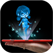 Ladybug  Hologram 3D Joke icon