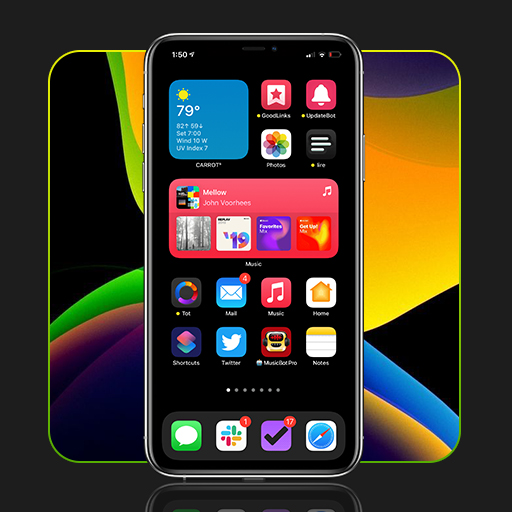 Phone Launcher IOS 15 иконка