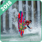 Surfing Wallpaper icon