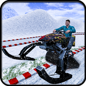 Snowmobile Ice Land Racing – Xtreme Offroad Trails icon
