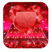 لوحة المفاتيح قلب الحب أيقونة