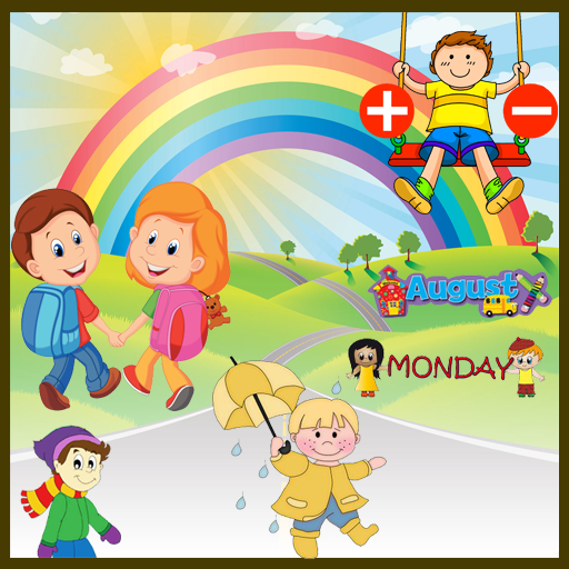 Days, Months &amp; Seasons -  Kids Learning App иконка