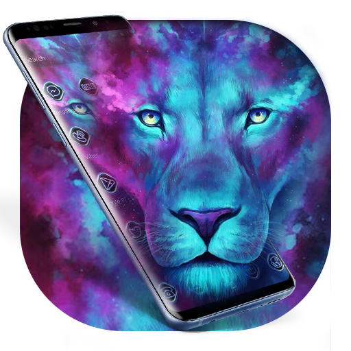 Dark Cyan Legend Lion Theme icon
