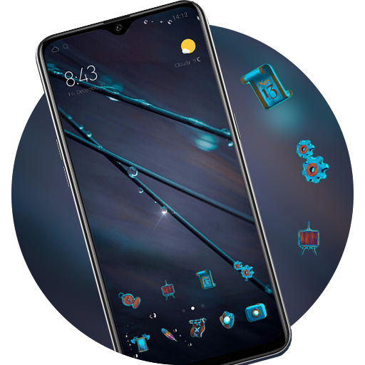 The magic dark theme natural icon