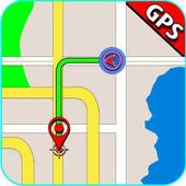 GPS Navigation, Road Maps, GPS Route tracker App icon