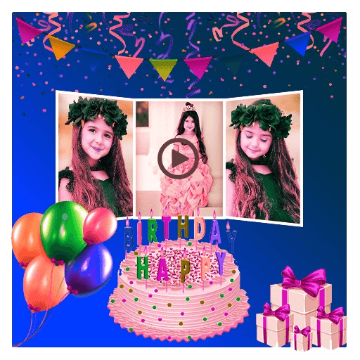 Birthday Photo Maker icon