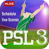 PSL 3 2018 LIVE Cricket Schedule icon