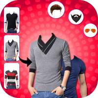 Man T Shirt Photo Suit