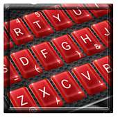 3D Classic Red Black Business Keyboard on 9Apps