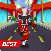 Subway Power Ninja Steel Run icon