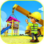 Playground Construction: Construct And Play Game icon