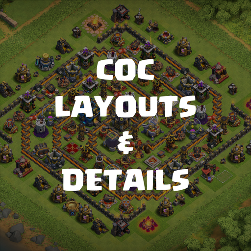 COC War Layouts &amp; Fun Layouts icon