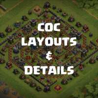 COC : Base Layout or map with link