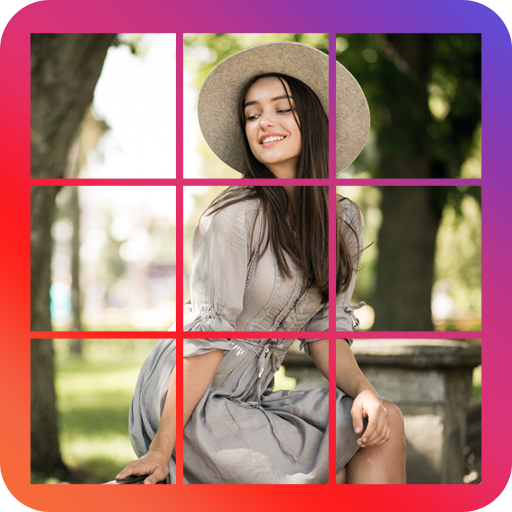 Photo grid for instagram icon