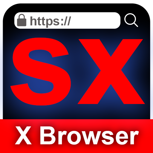 SX Browser Pro: X Private Internet web Browser icon