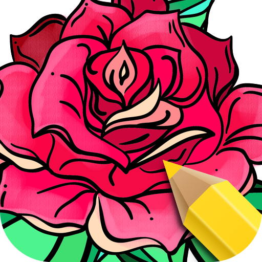 Flowers Coloring Books icon