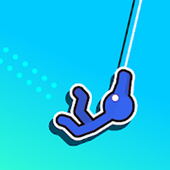 Stickman Blue Hook icon