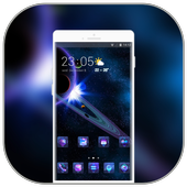 Theme for google pixel2 space distance wallpaper icon