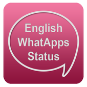 English Whatsapps Status أيقونة