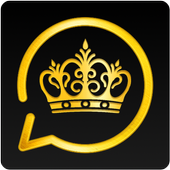 Gold royal whatts chat icon