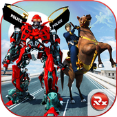 futurystyczny latający samochód: nas policja przek icon