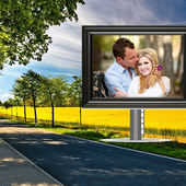 Hoarding Photo Frames - Billboard photo editor иконка