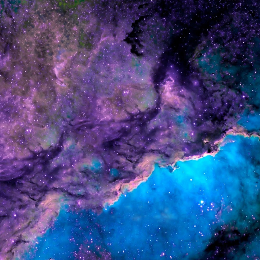 रंग नेबुला गैलेक्सी थीम नई वॉलपेपर आइकन