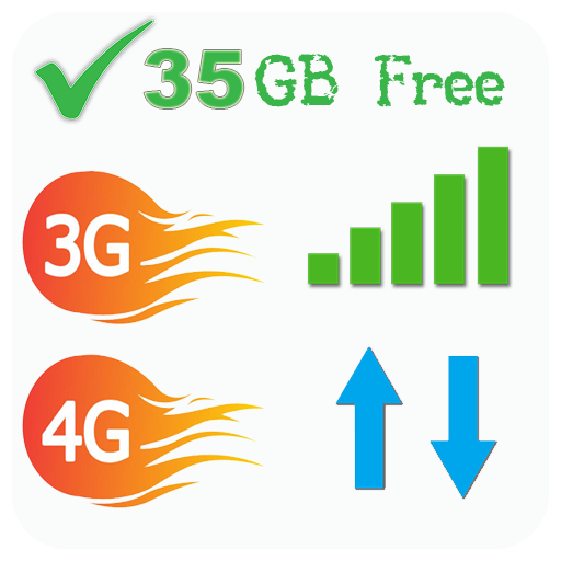 Free Data upto 35GB for All Countries For Prank आइकन