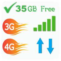 Free Data upto 35GB for All Countries For Prank