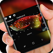 Red Koi Fish Keyboard Good Fortune Theme आइकन