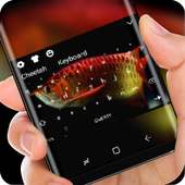 Red Koi Fish Keyboard Good Fortune Theme