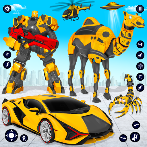 Camel Robot Car Transform Game icon