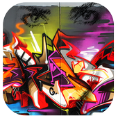 Draw graffiti icon