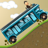 ikon Upin Mengemudi Bus Toyo