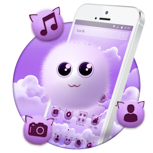Pink Fluffy Chu Theme icon