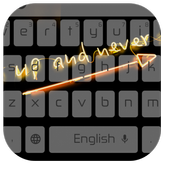 Go Up Hi Keyboard Theme icon