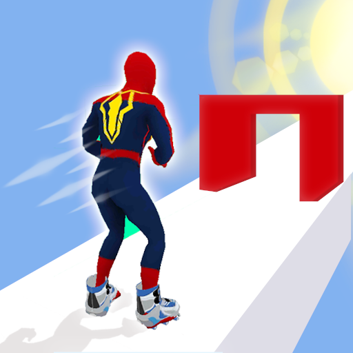 Superhero Shift: Obstacle Spider Game icon