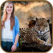 Wild Animal Frame Photo Editor - Blend Me Collage