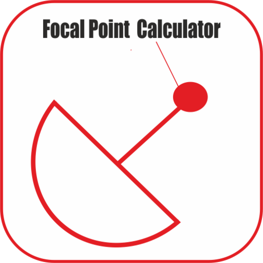 Focal Point Calculator-parabolic reflector icon
