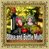 Glass and Bottle Multi Photo Frames on 9Apps