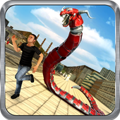 Transform Snake Robot City Battle 2017 icon